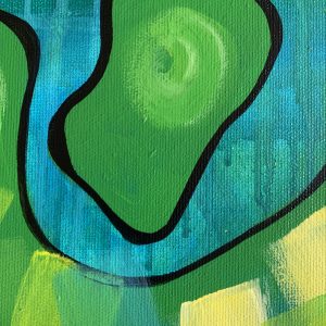 desde arriba_detail_from above_colorful_green_blue_contemporary art_sky_athenea sosa